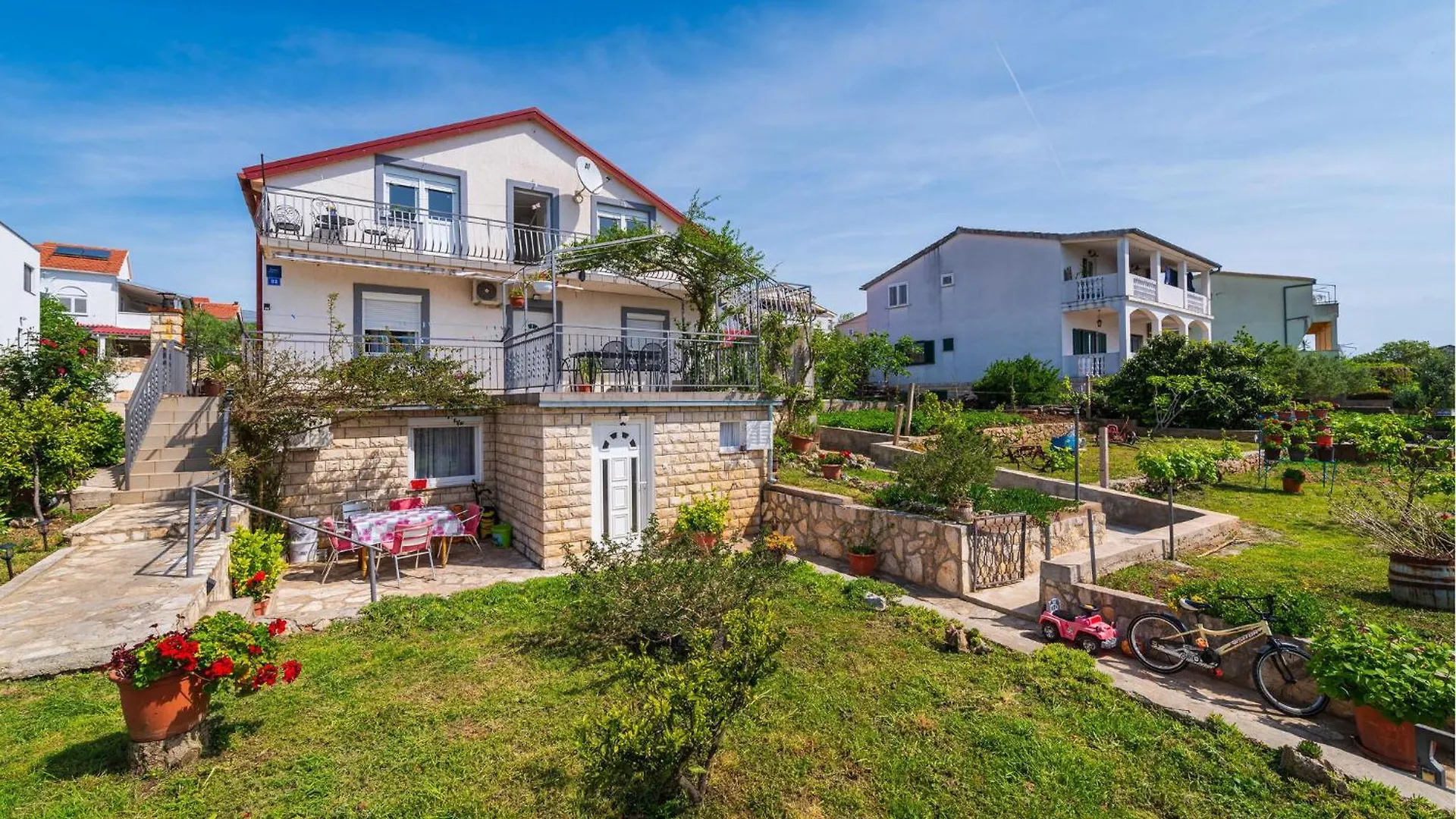 Lovely Apartment In Maslenica With House Sea View 0*,